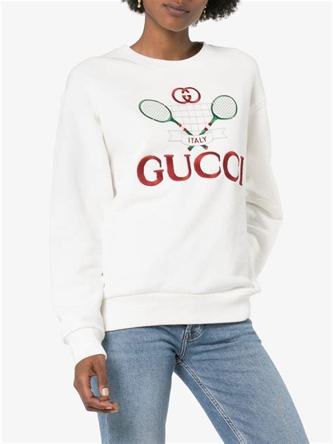 gucci sweatee|Gucci sweatshirt women's.